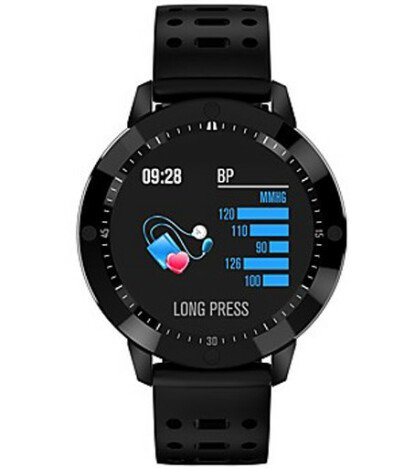 Bratara Fitness iUni CF58, Display OLED, Bluetooth, Pedometru, Monitorizare Puls, Notificari, Negru